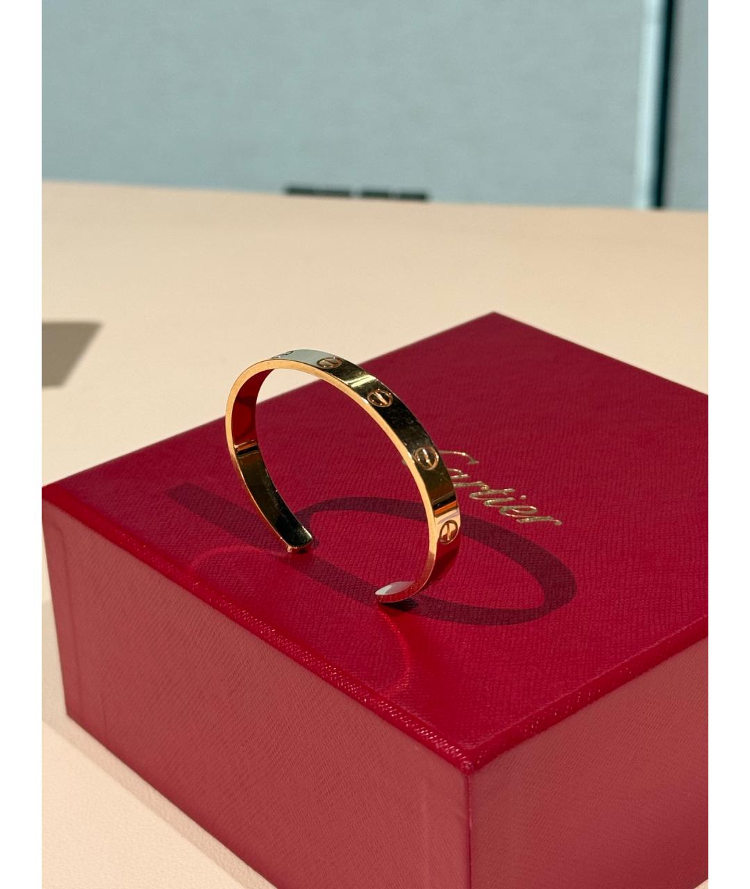 CARTIER Золотой браслет из розового золота, фото 2