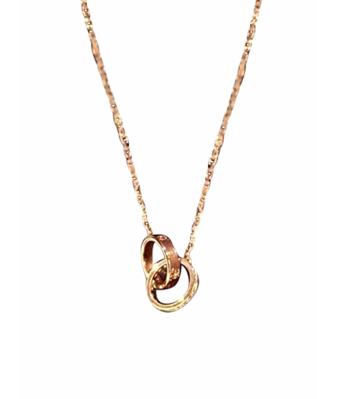 CARTIER Золотое колье из розового золота, фото 1
