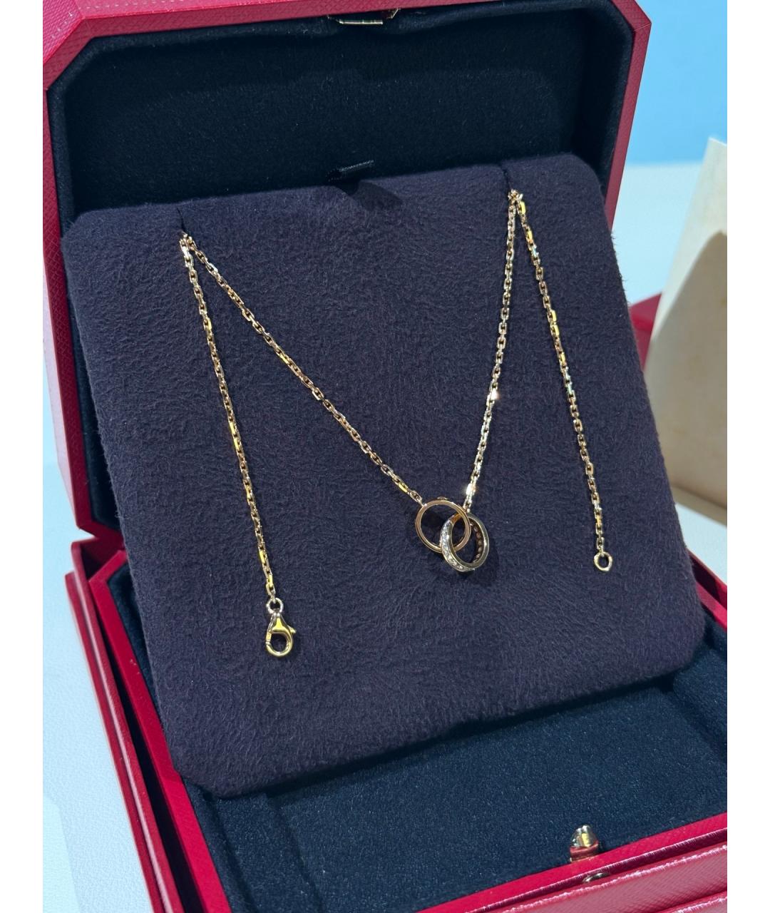 CARTIER Золотое колье из розового золота, фото 2