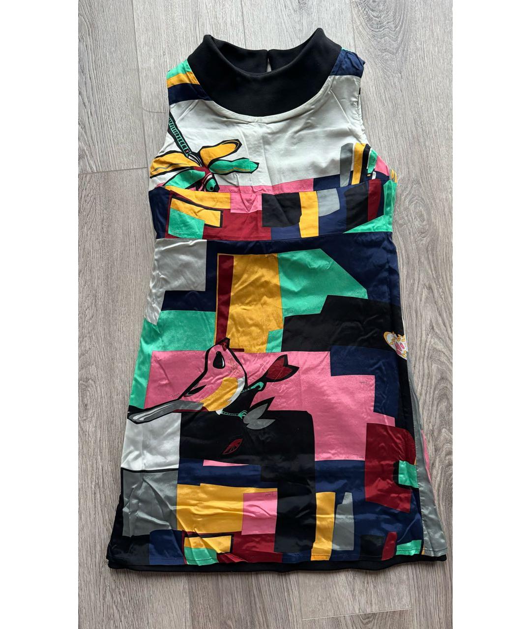 EMILIO PUCCI Черное хлопковое коктейльное платье, фото 7