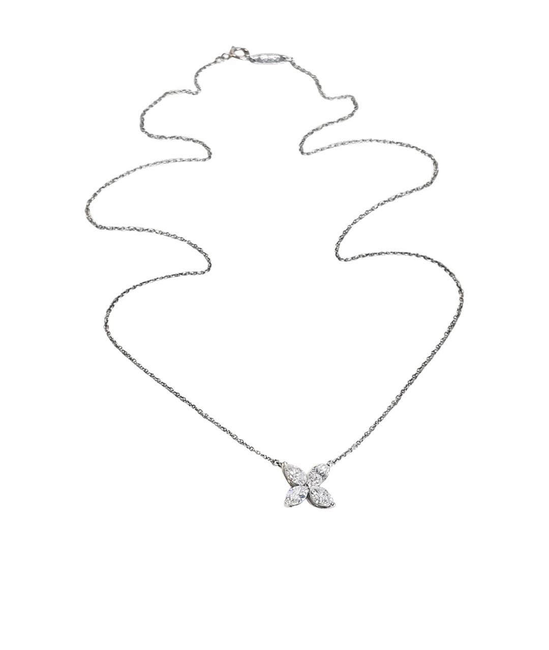 TIFFANY&CO Серебряное платиновое колье, фото 1
