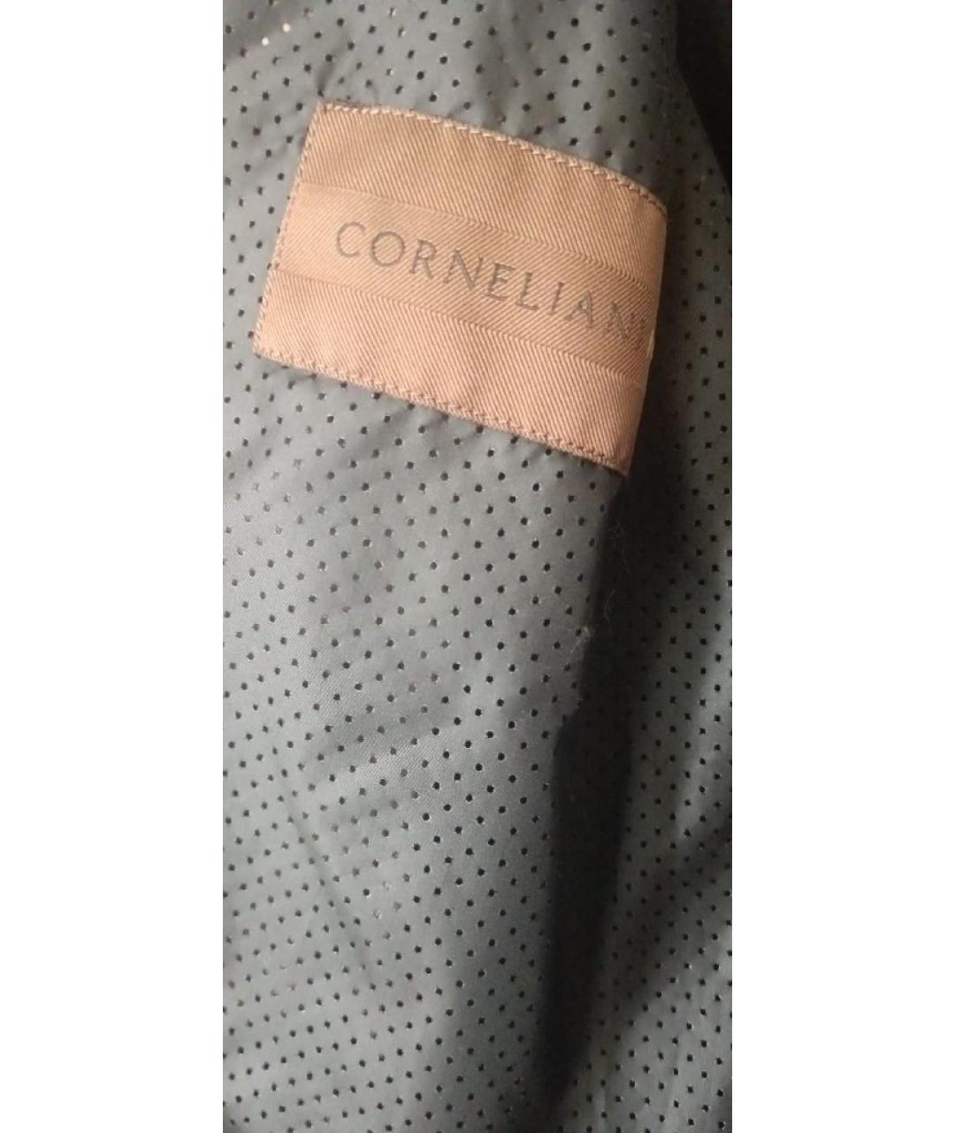 CORNELIANI Горчичная полиэстеровая куртка, фото 3