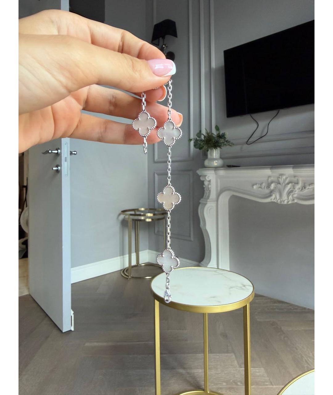 VAN CLEEF & ARPELS Белый браслет из белого золота, фото 6