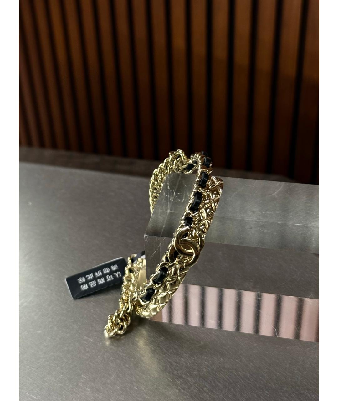 CHANEL Черный браслет, фото 2