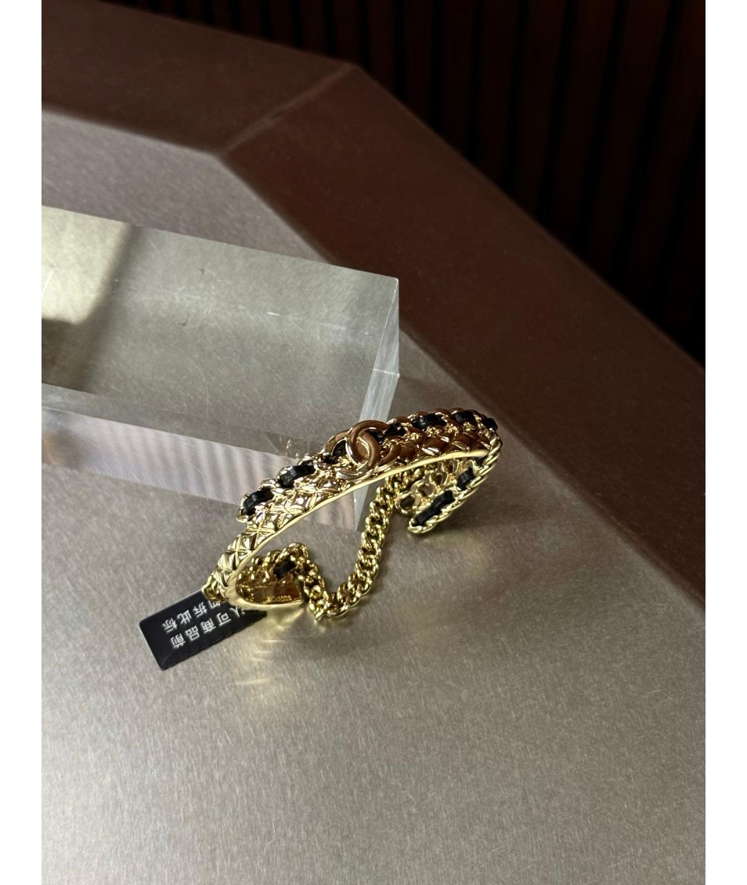 CHANEL Черный браслет, фото 3