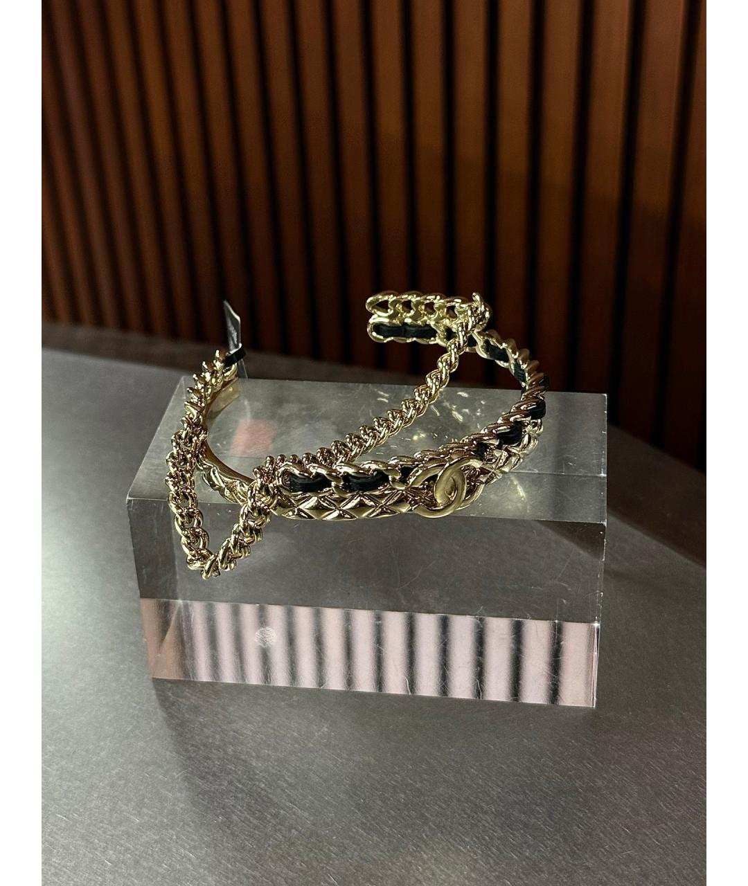 CHANEL Черный браслет, фото 4