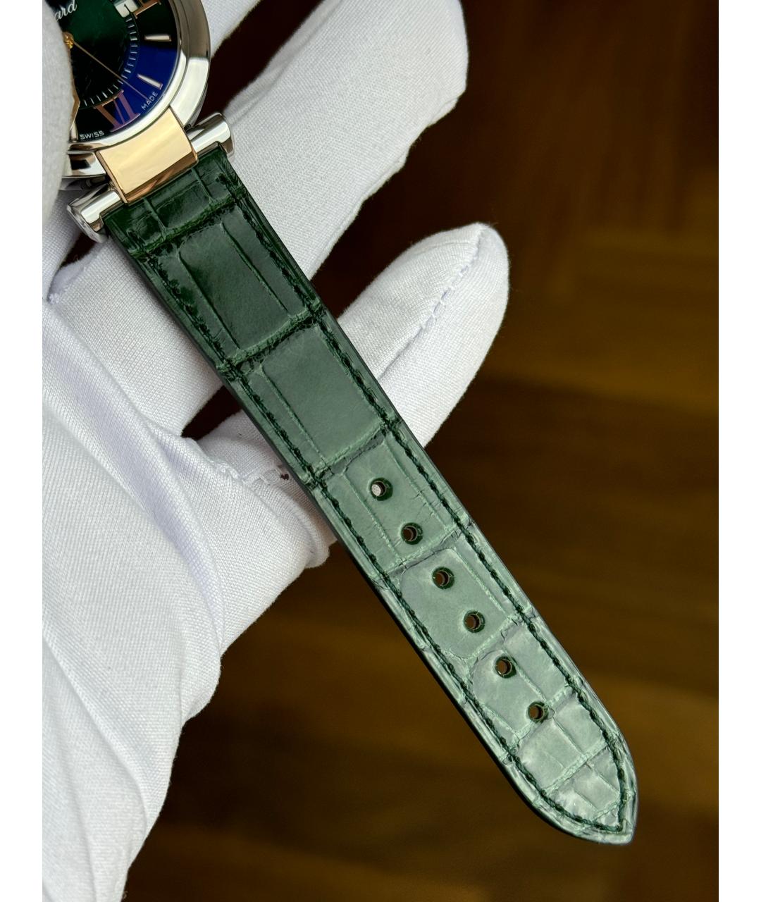 CHOPARD Зеленые часы, фото 9