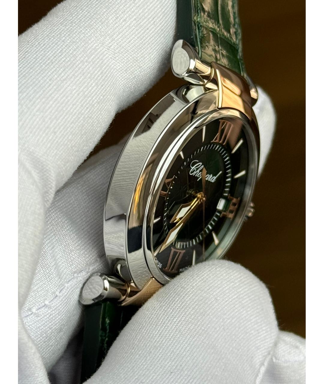 CHOPARD Зеленые часы, фото 5