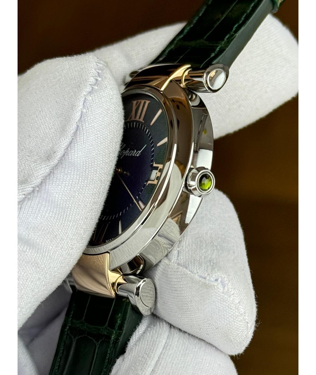 CHOPARD Зеленые часы, фото 4