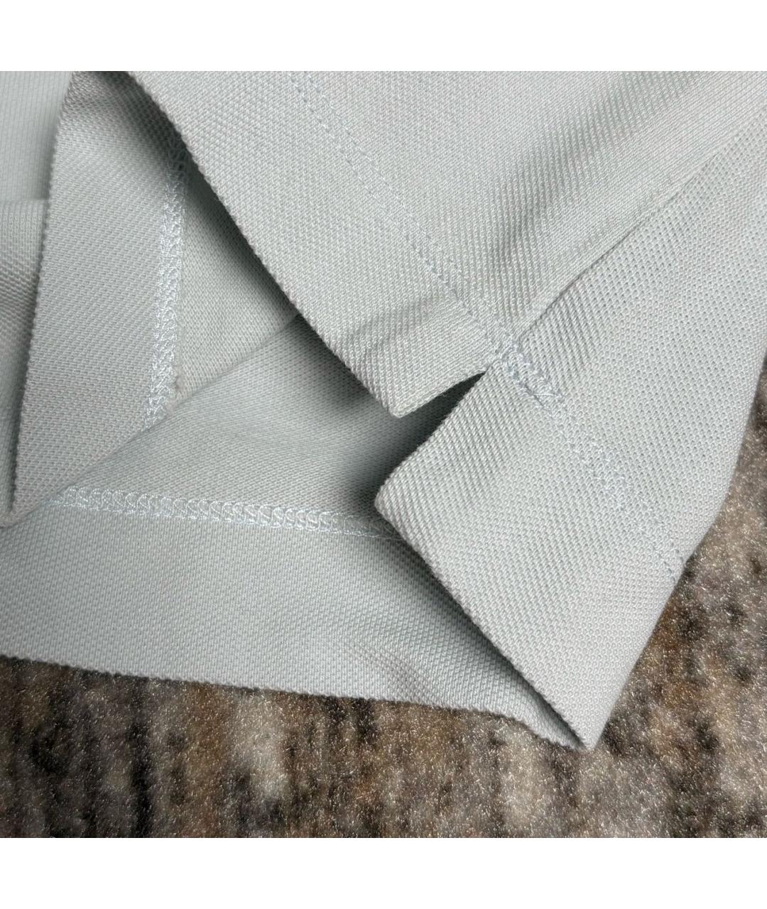 ACNE STUDIOS Голубая хлопковая футболка, фото 3