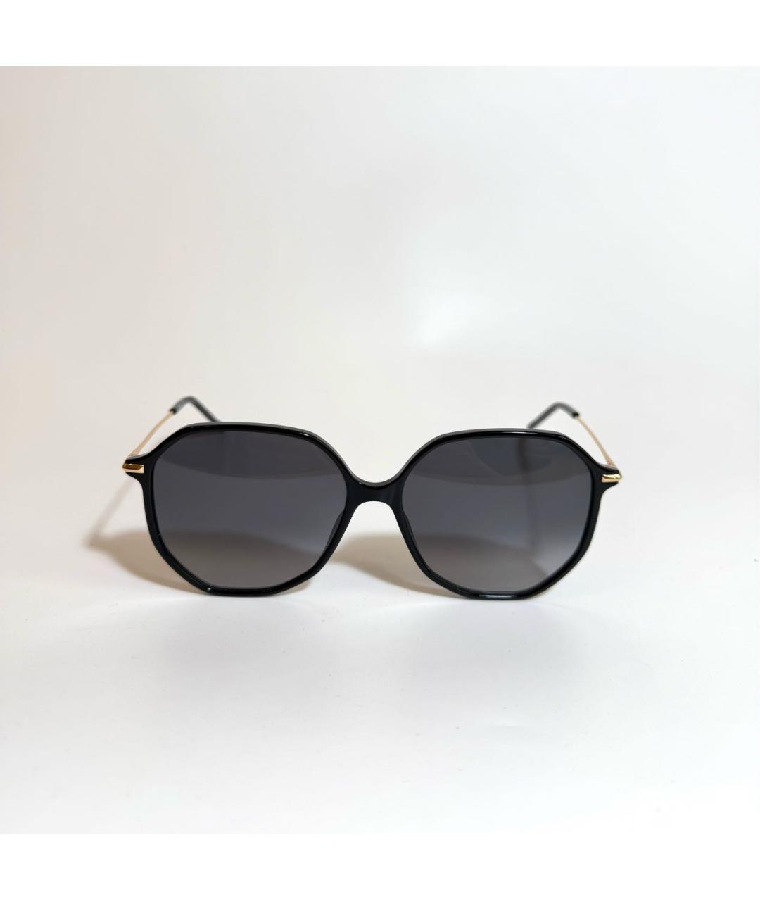 HUGO BOSS Черные пластиковые солнцезащитные очки, фото 6