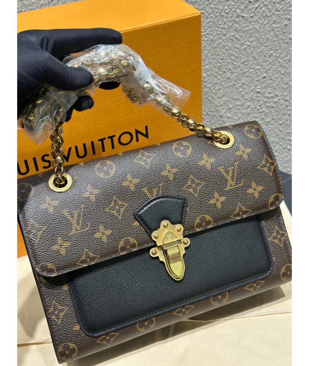 LOUIS VUITTON Коричневая сумка через плечо, фото 2