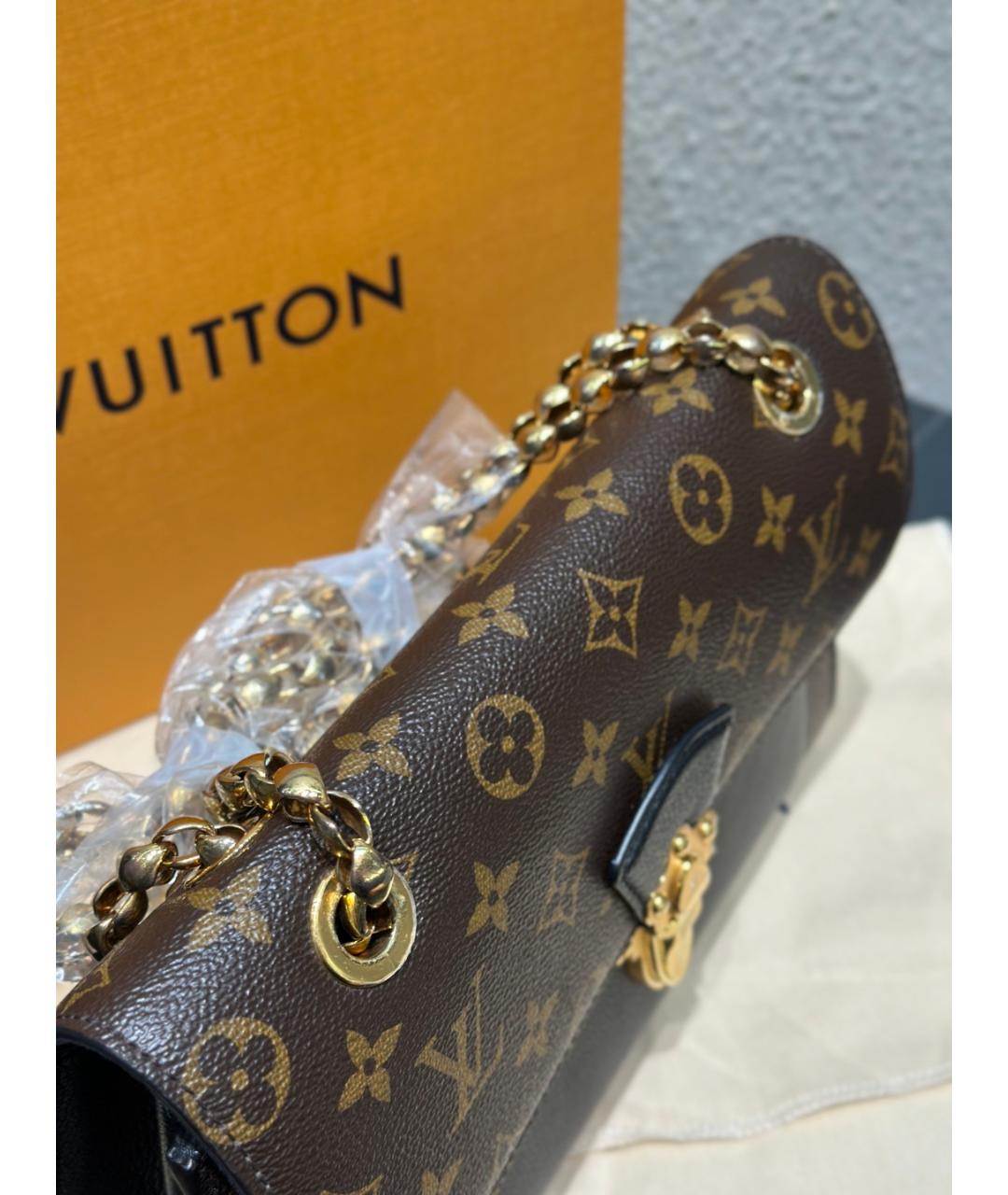 LOUIS VUITTON Коричневая сумка через плечо, фото 5