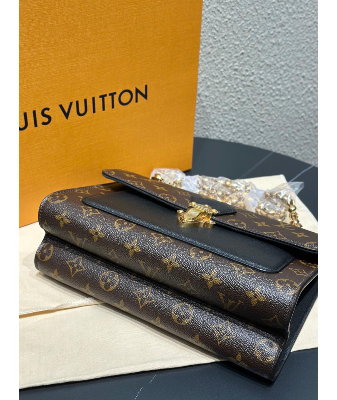 LOUIS VUITTON Коричневая сумка через плечо, фото 7