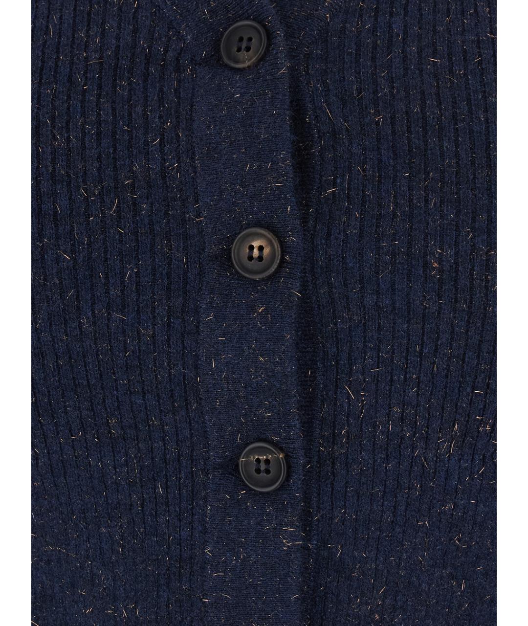 BRUNELLO CUCINELLI Синяя жилетка, фото 3