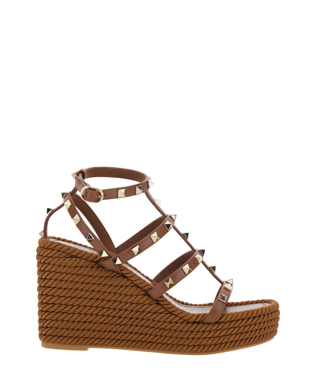 VALENTINO Коричневые босоножки, фото 1
