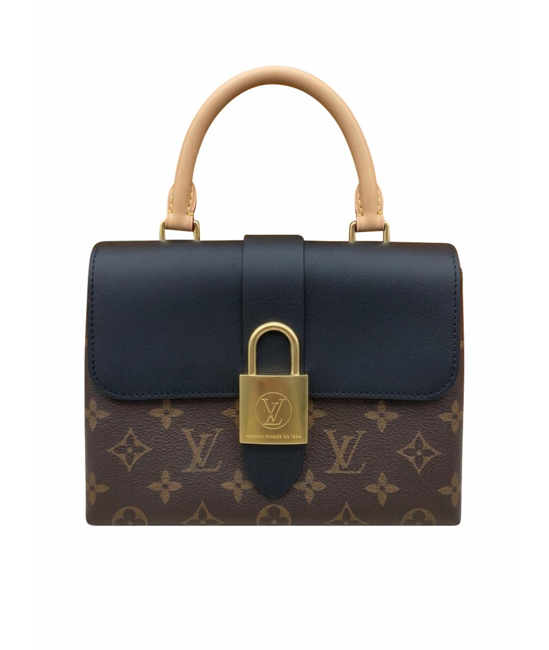 LOUIS VUITTON Коричневая сумка тоут из искусственной кожи, фото 1
