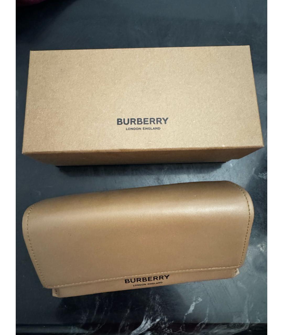 BURBERRY Пластиковые солнцезащитные очки, фото 4