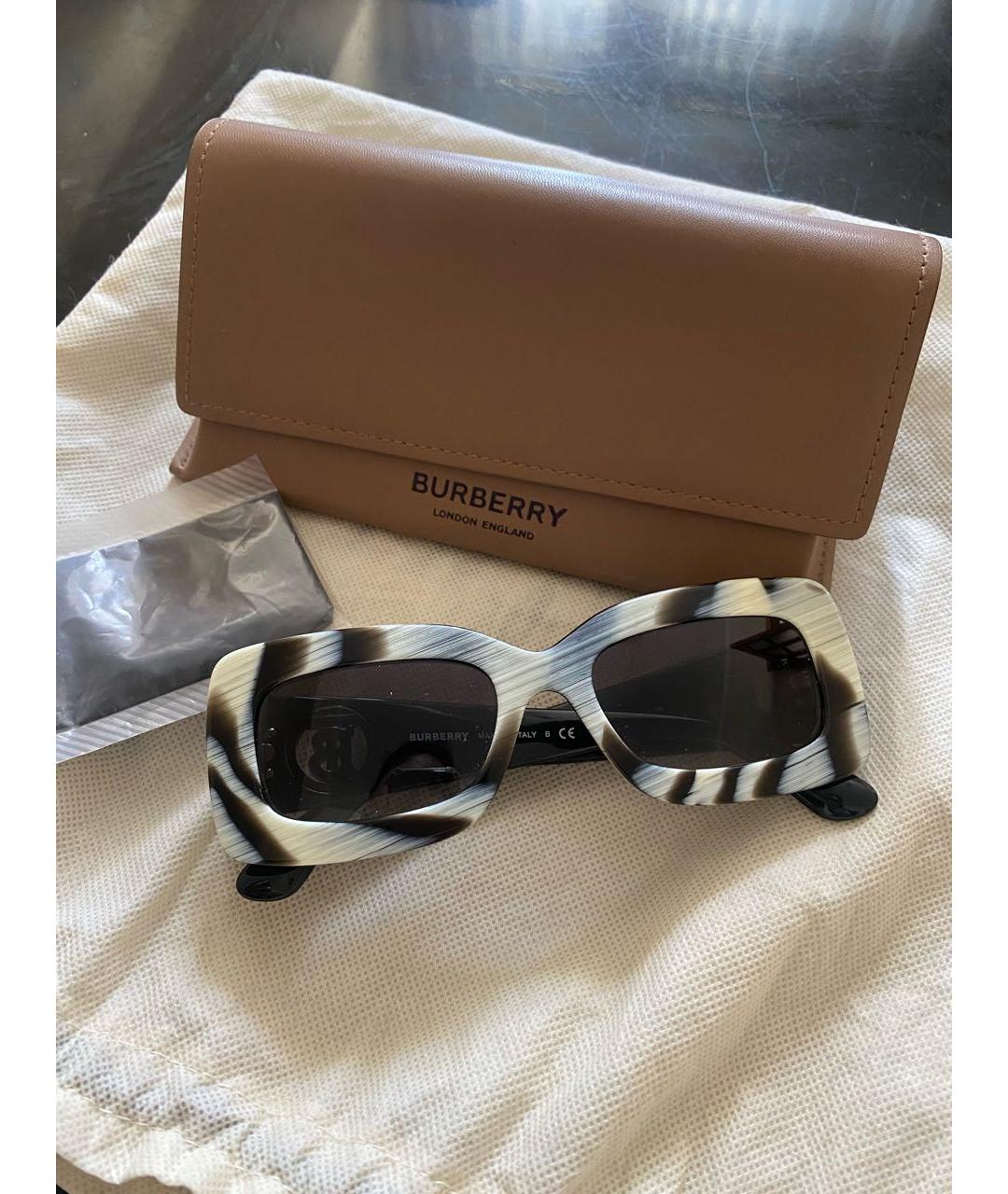 BURBERRY Пластиковые солнцезащитные очки, фото 2