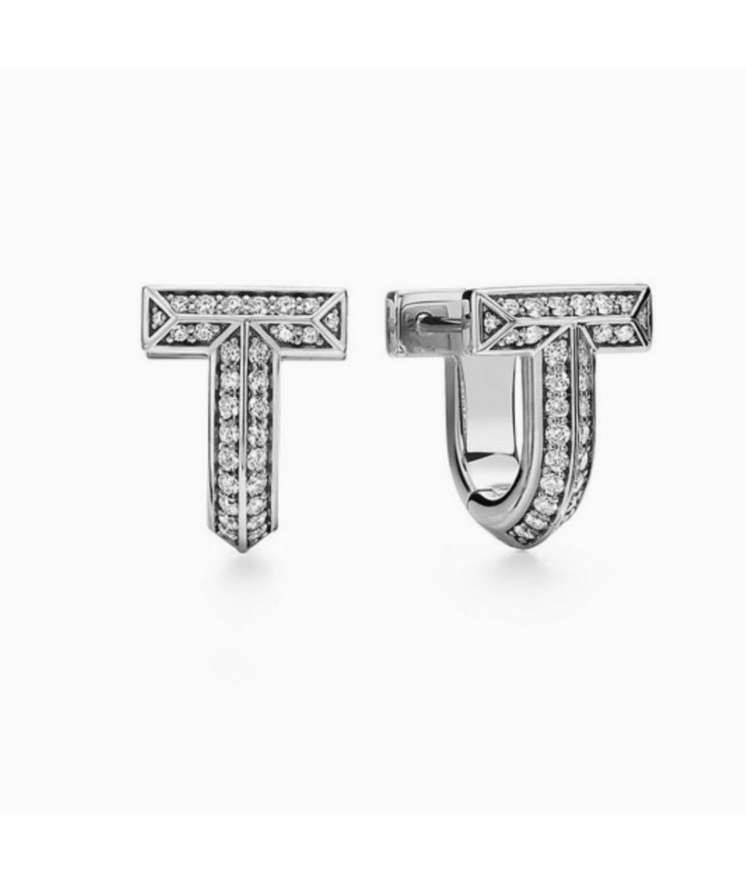 TIFFANY&CO Серьги из белого золота, фото 6