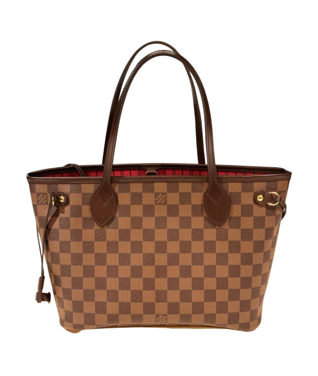 LOUIS VUITTON Коричневая сумка тоут, фото 1