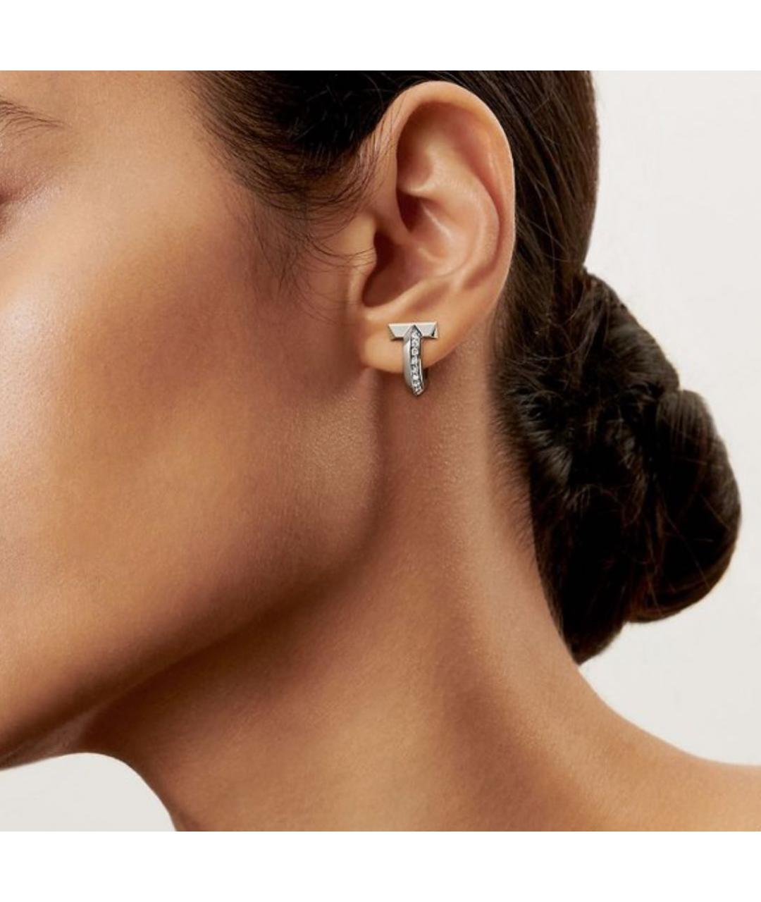 TIFFANY&CO Серьги из белого золота, фото 4