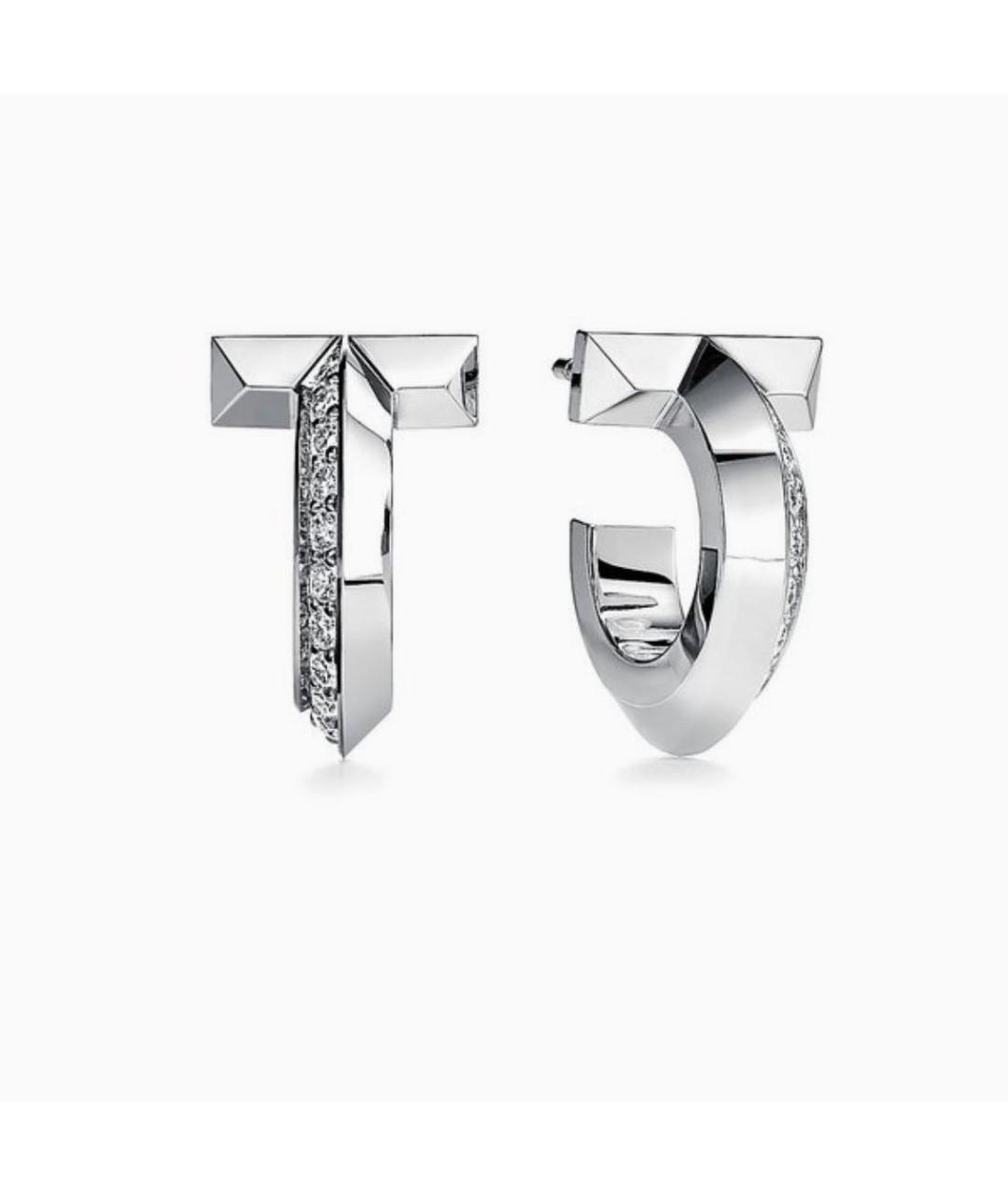 TIFFANY&CO Серьги из белого золота, фото 5