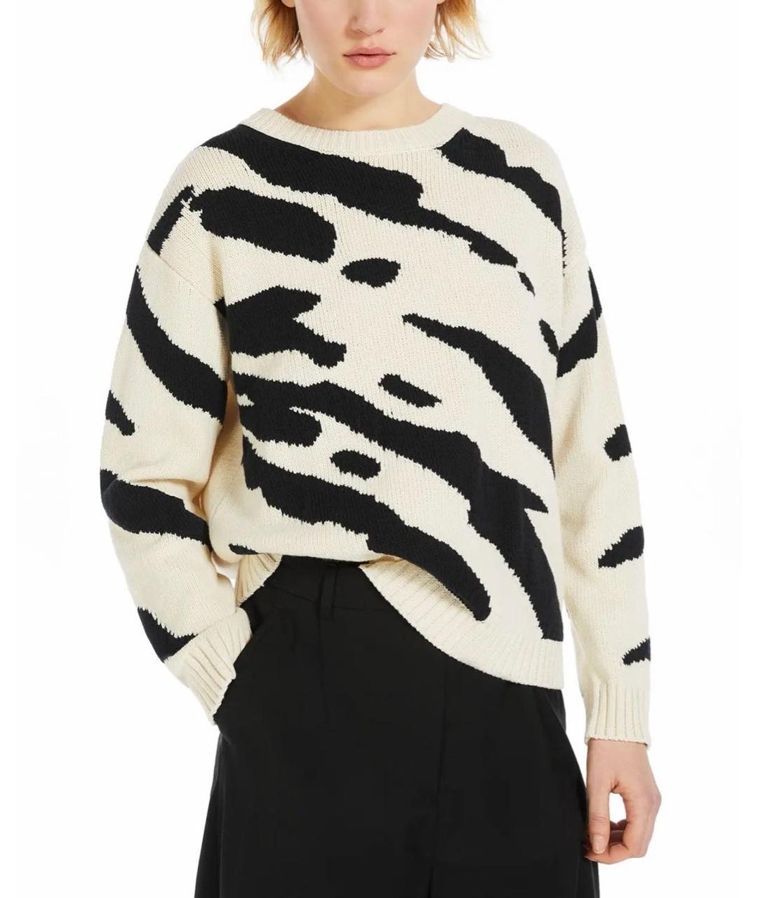 WEEKEND MAX MARA Мульти хлопковый джемпер / свитер, фото 2
