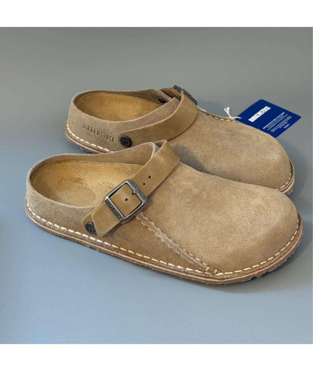 BIRKENSTOCK Замшевые сабо, фото 6