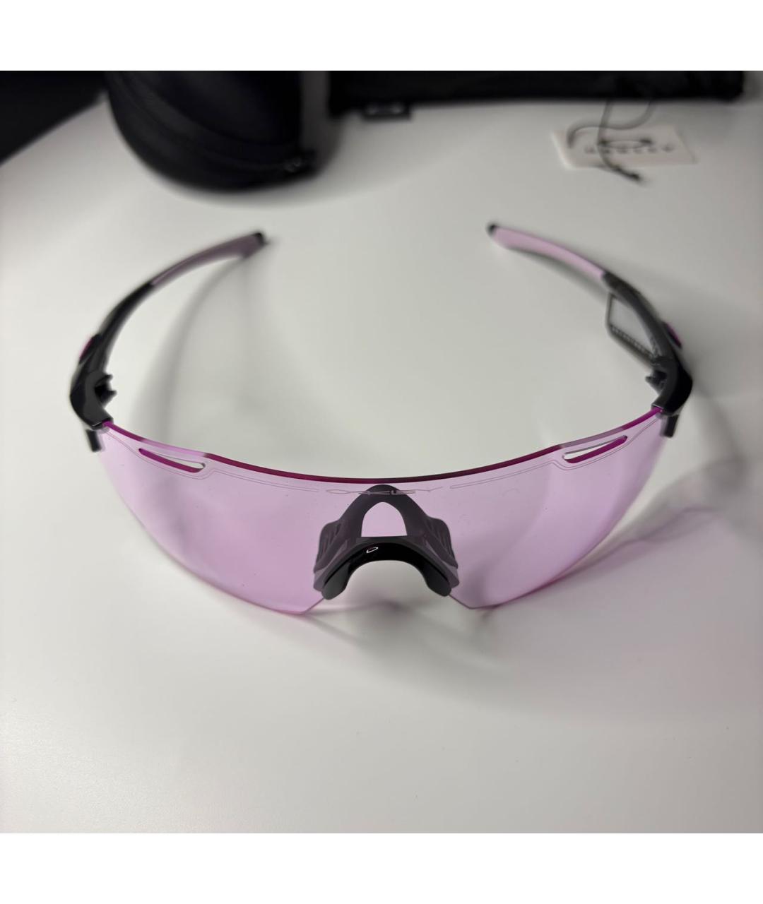 OAKLEY Розовые пластиковые солнцезащитные очки, фото 7