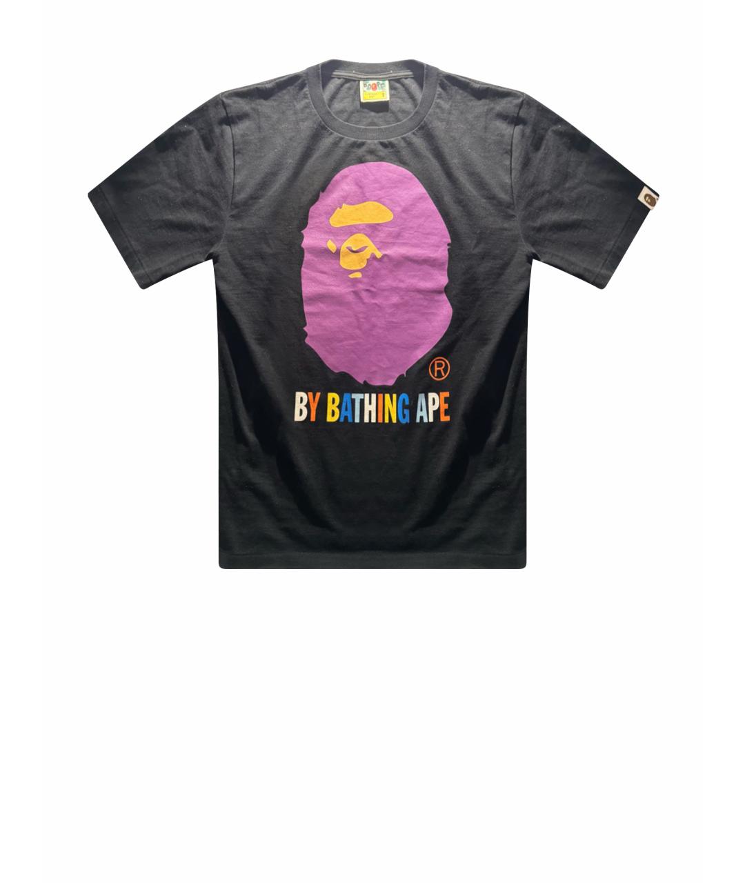 BAPE Черная хлопковая футболка, фото 1