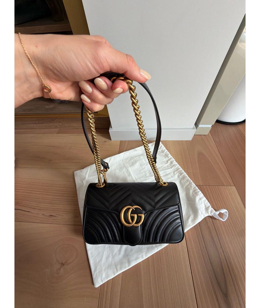 GUCCI Черная сумка через плечо, фото 3