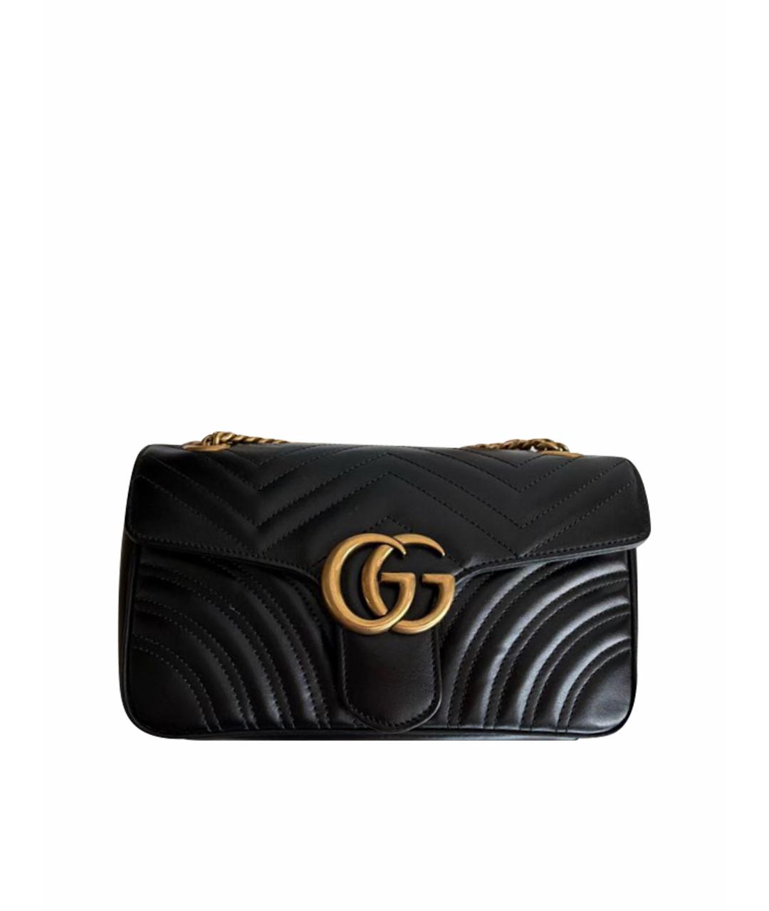 GUCCI Черная сумка через плечо, фото 1