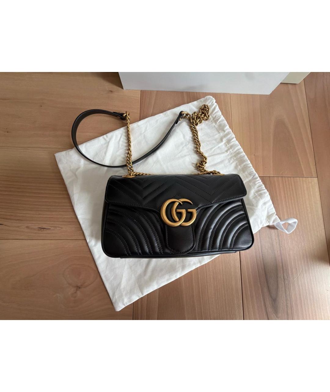 GUCCI Черная сумка через плечо, фото 7