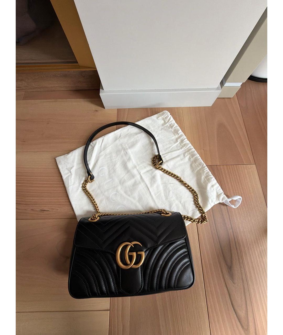 GUCCI Черная сумка через плечо, фото 2