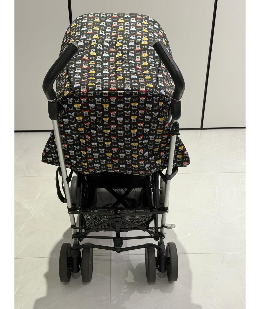 FENDI Черная коляска, фото 3