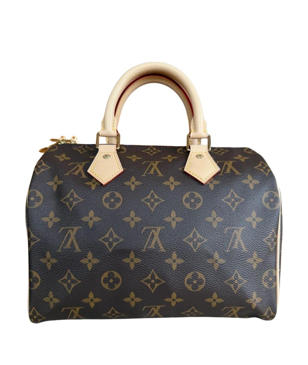LOUIS VUITTON Коричневая сумка с короткими ручками, фото 1