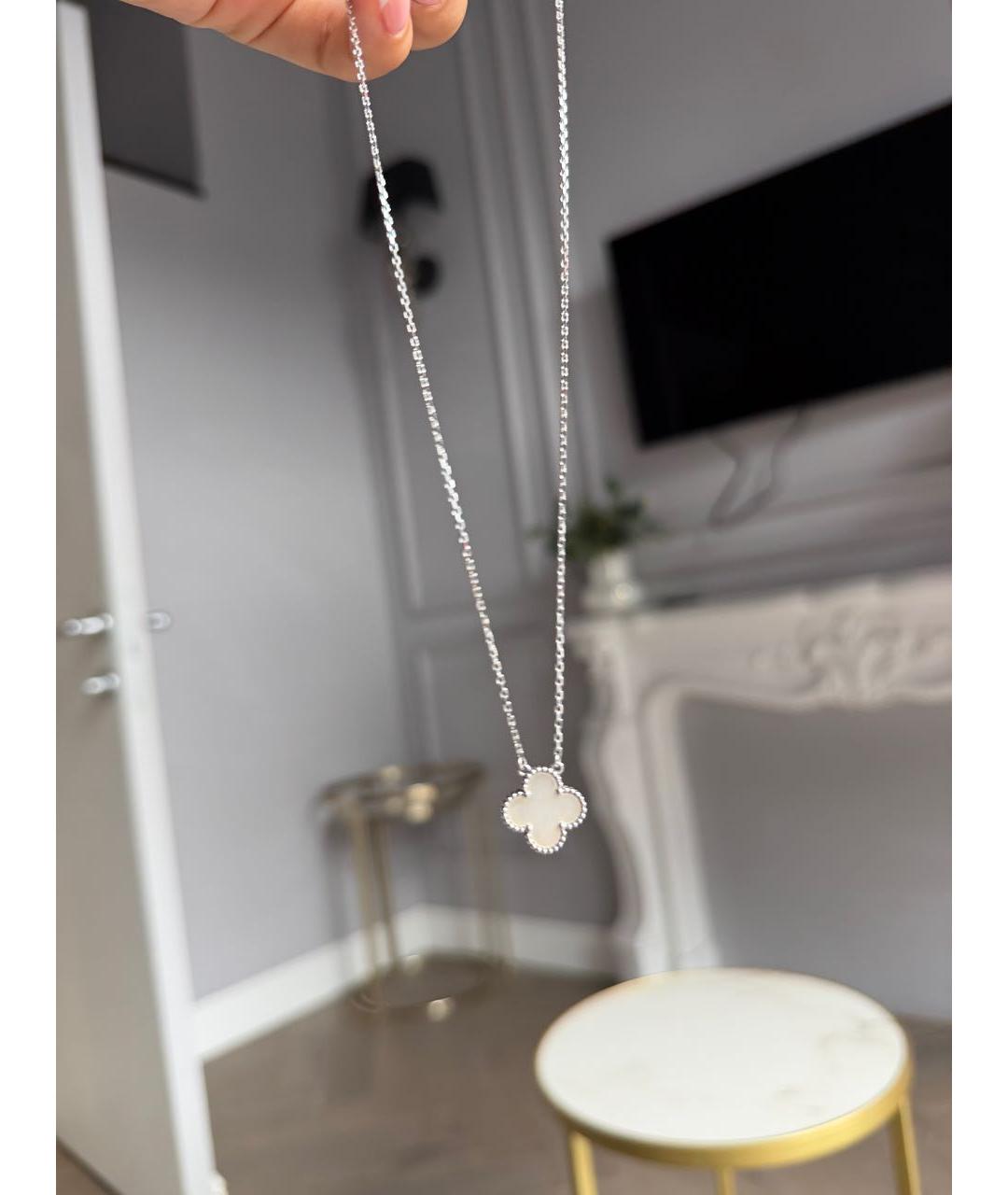 VAN CLEEF & ARPELS Белая подвеска из белого золота, фото 2
