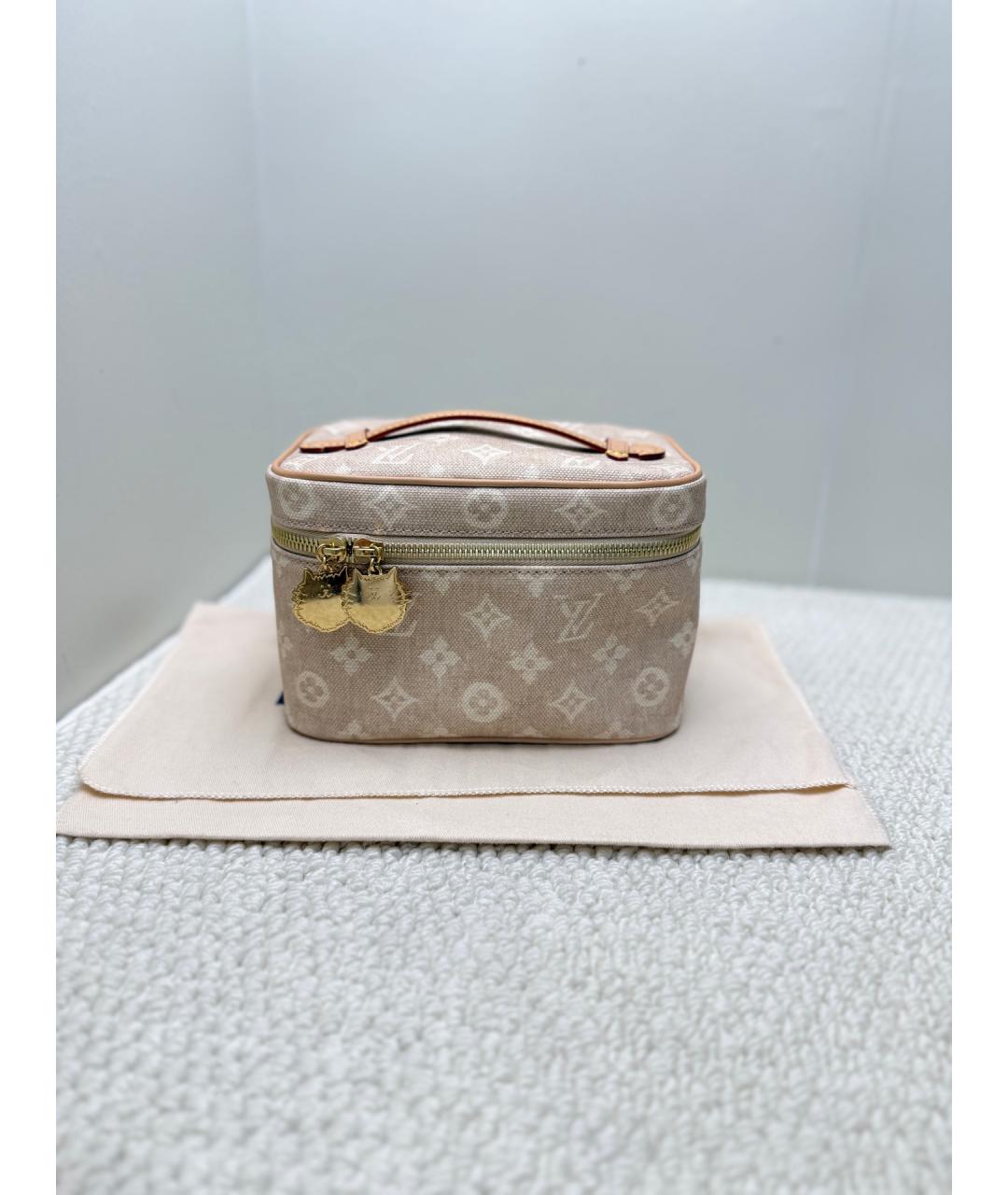 LOUIS VUITTON Хаки кожаная сумка тоут, фото 10