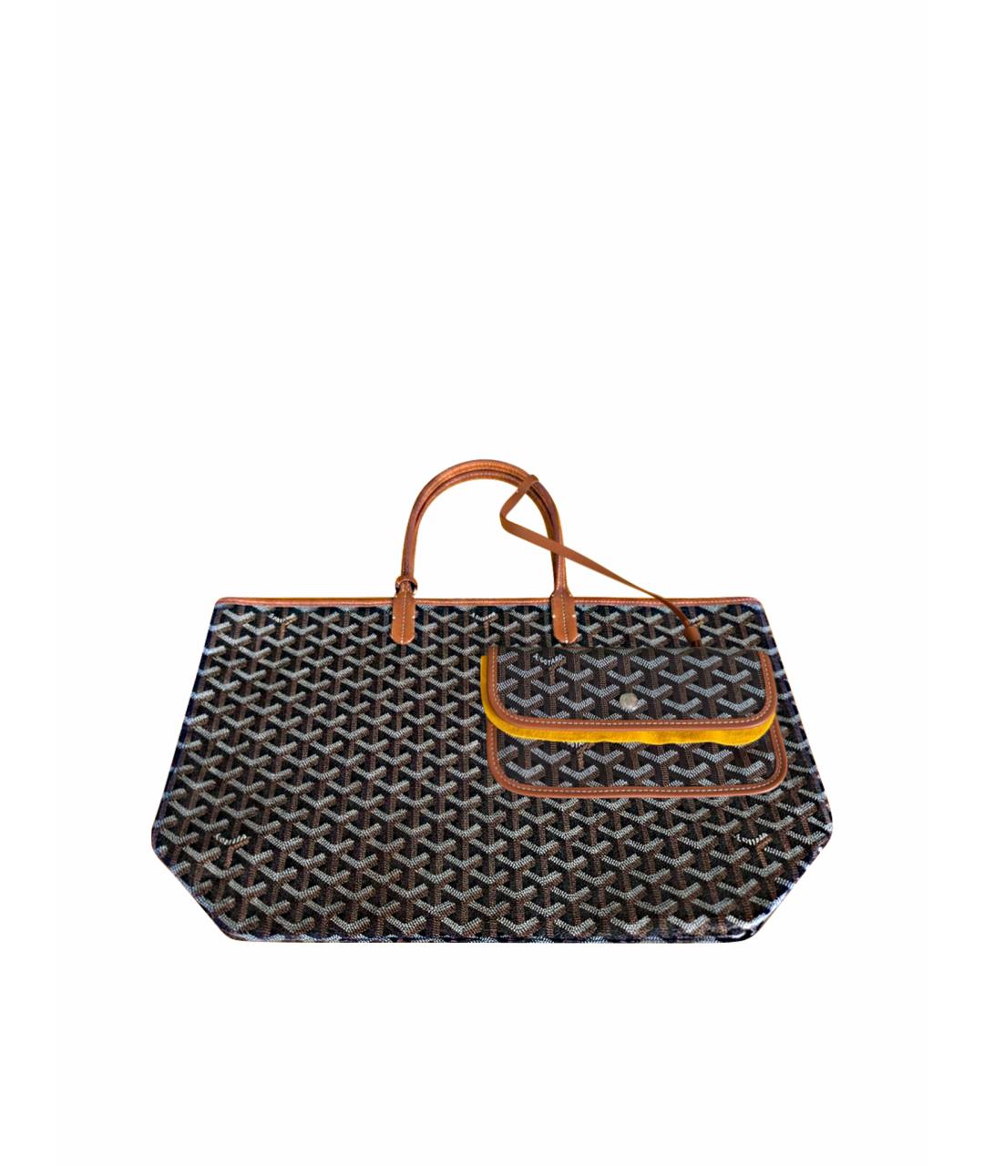 GOYARD Черная сумка тоут, фото 1