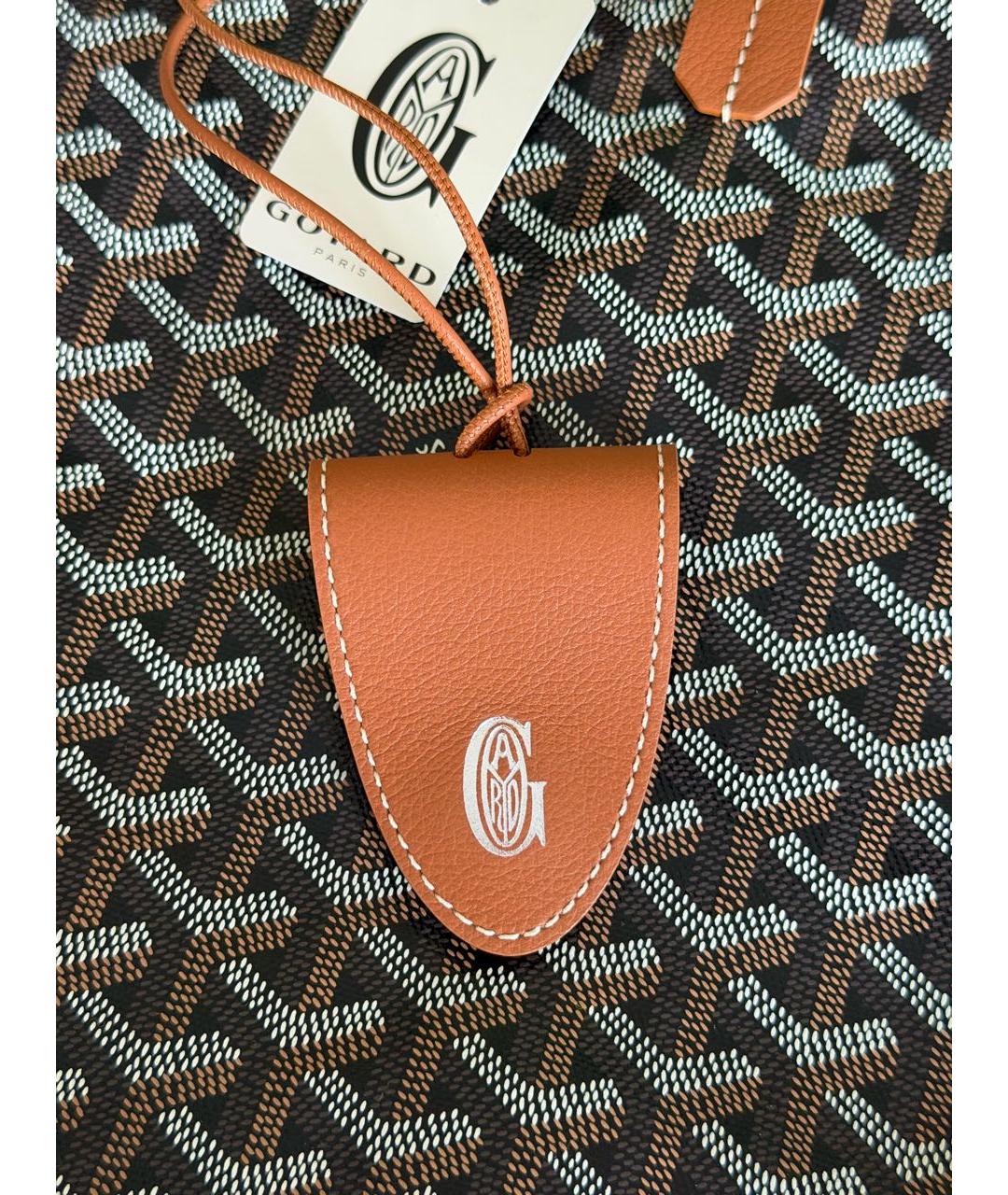 GOYARD Черная сумка тоут, фото 5