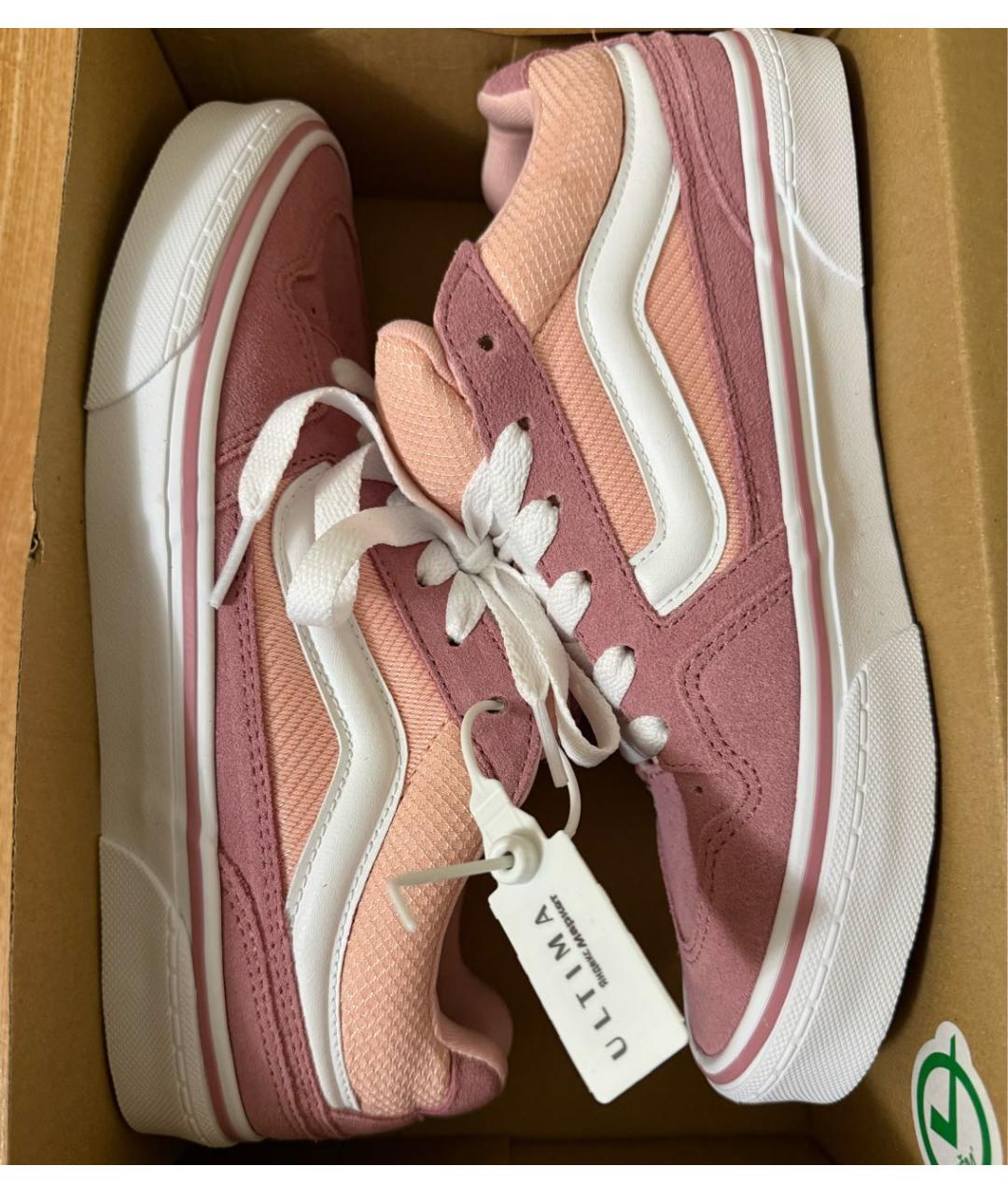 VANS Розовые замшевые кеды, фото 3