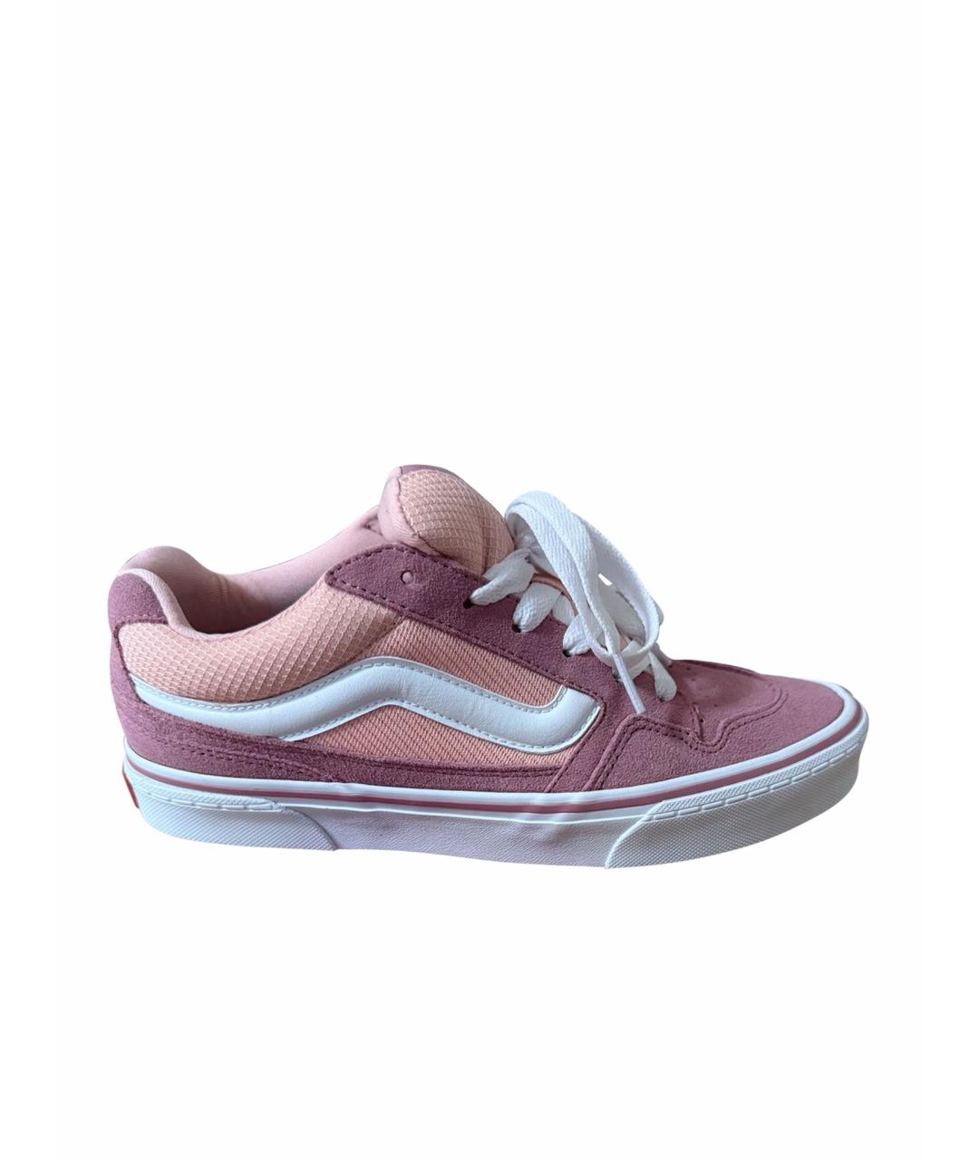 VANS Розовые замшевые кеды, фото 1