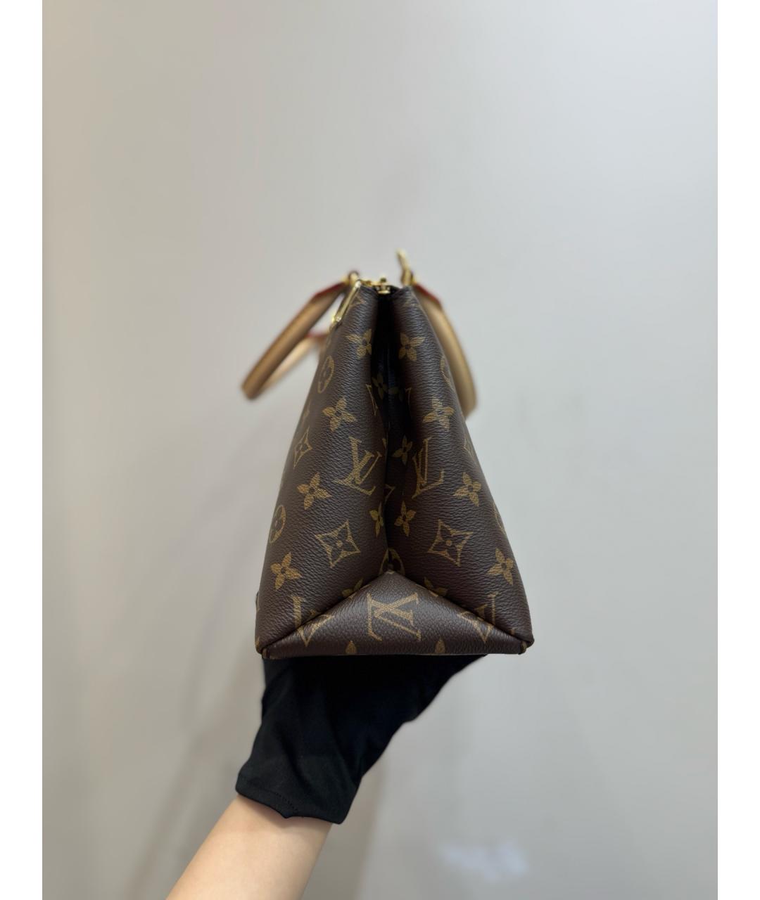 LOUIS VUITTON Коричневая сумка с короткими ручками, фото 4
