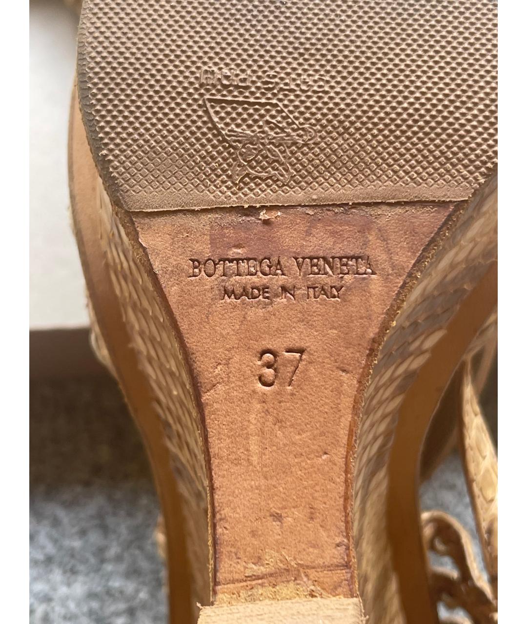 BOTTEGA VENETA Мульти кожаные лоферы, фото 4