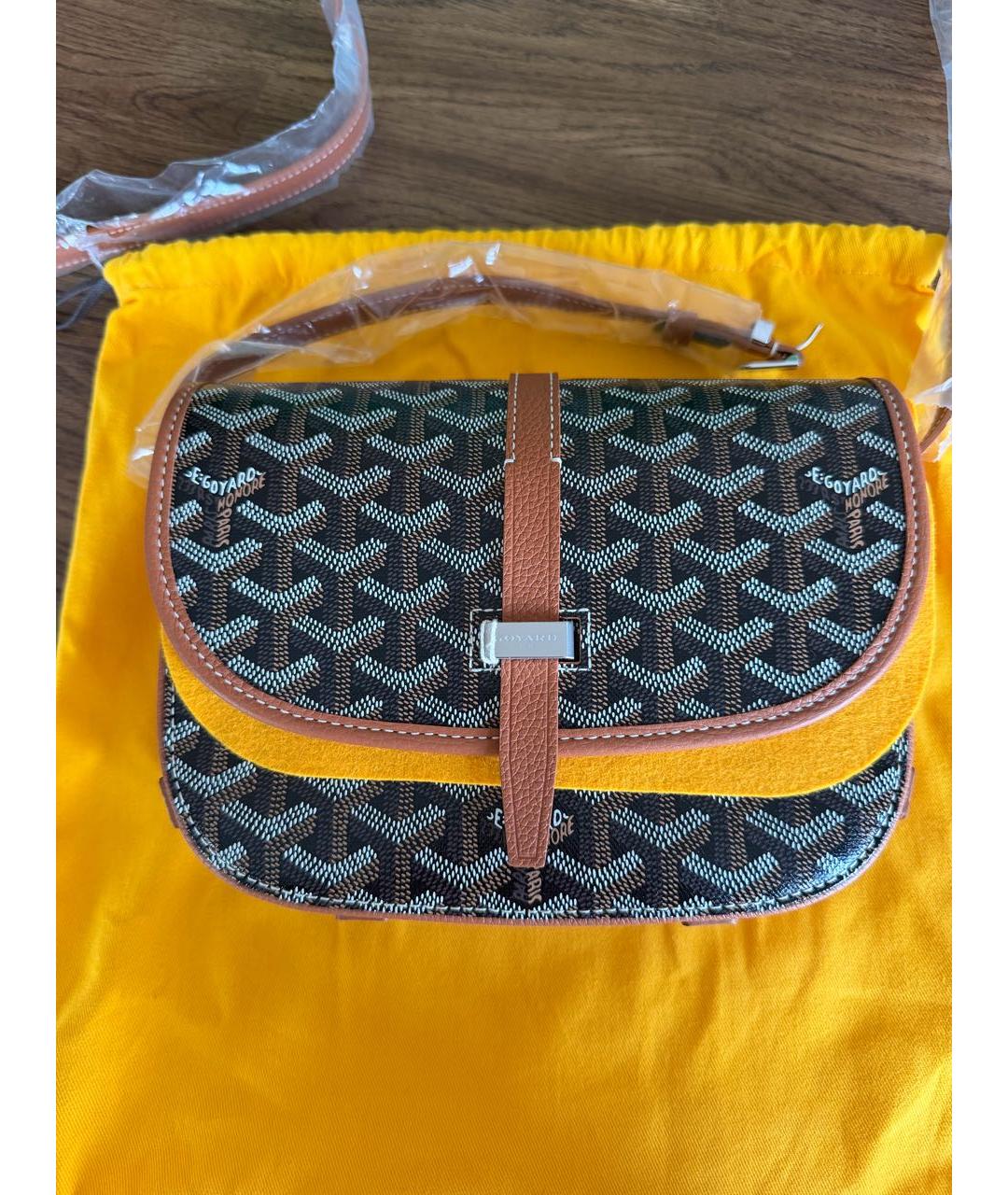 GOYARD Черная сумка на плечо, фото 9