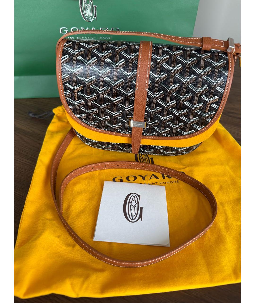 GOYARD Черная сумка на плечо, фото 6