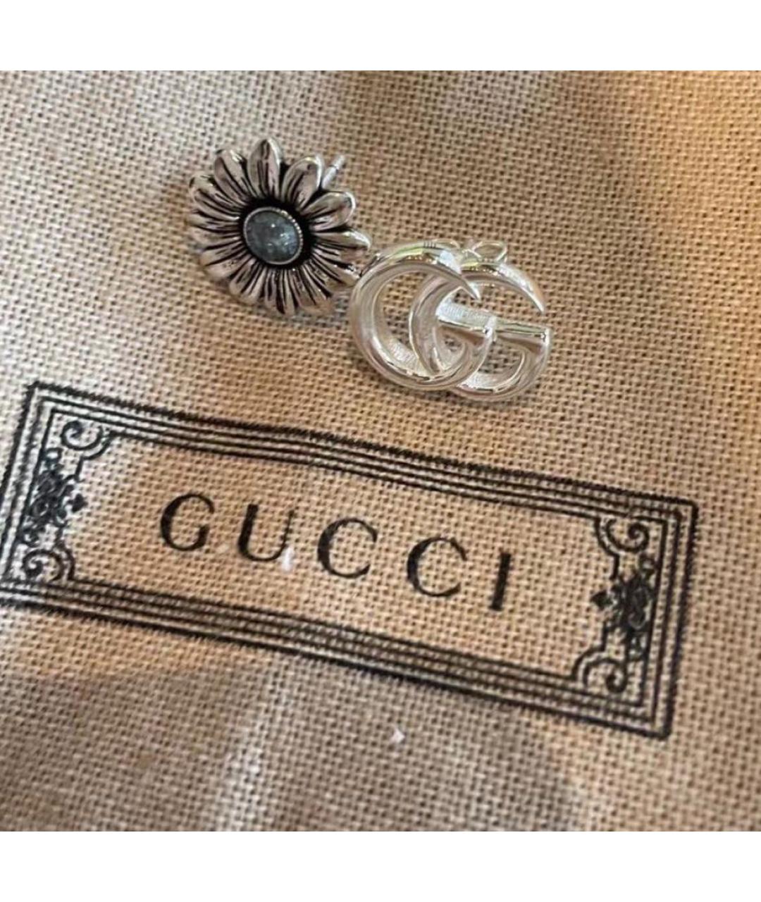GUCCI Серебряные серебряные серьги, фото 7