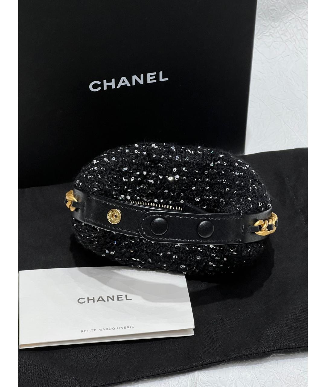 CHANEL Черная сумка тоут, фото 4