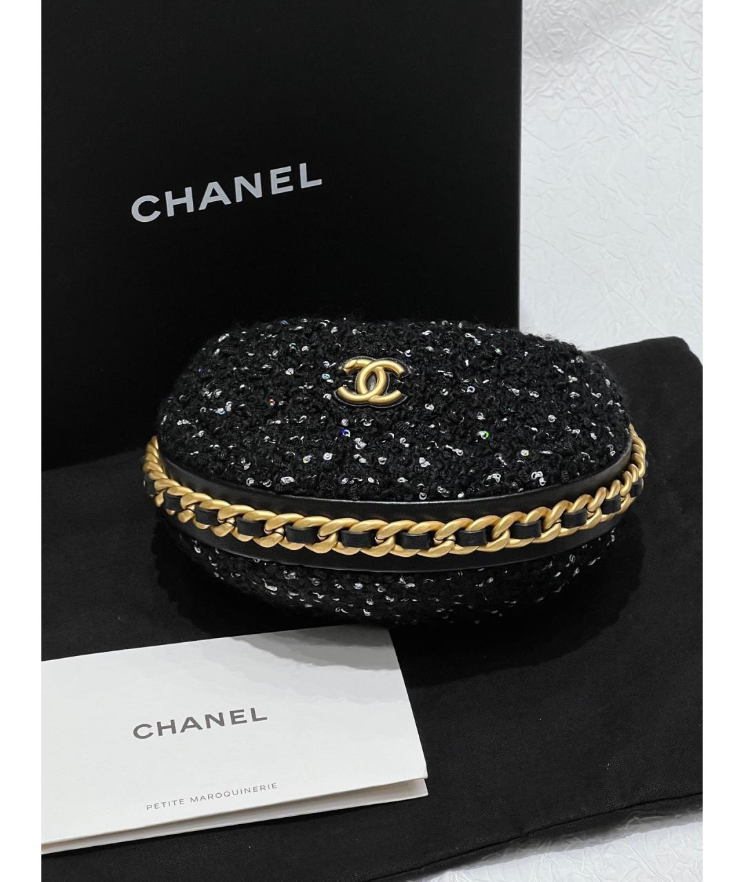 CHANEL Черная сумка тоут, фото 3
